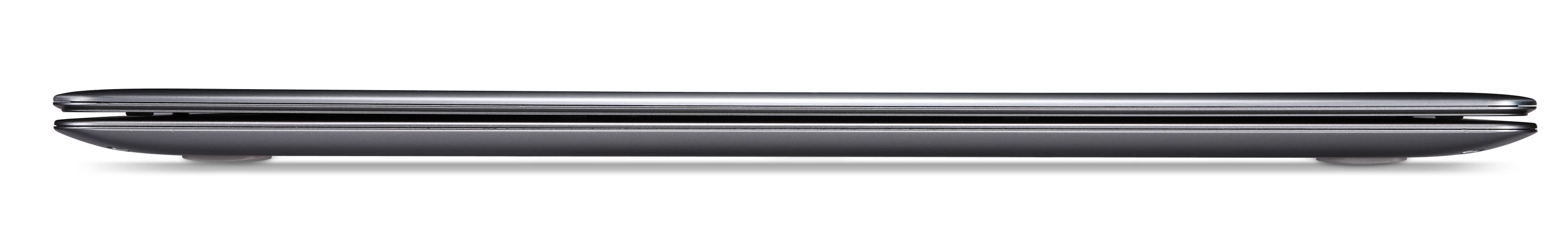 The Acer Aspire S3 Ultrabook is very thin and light