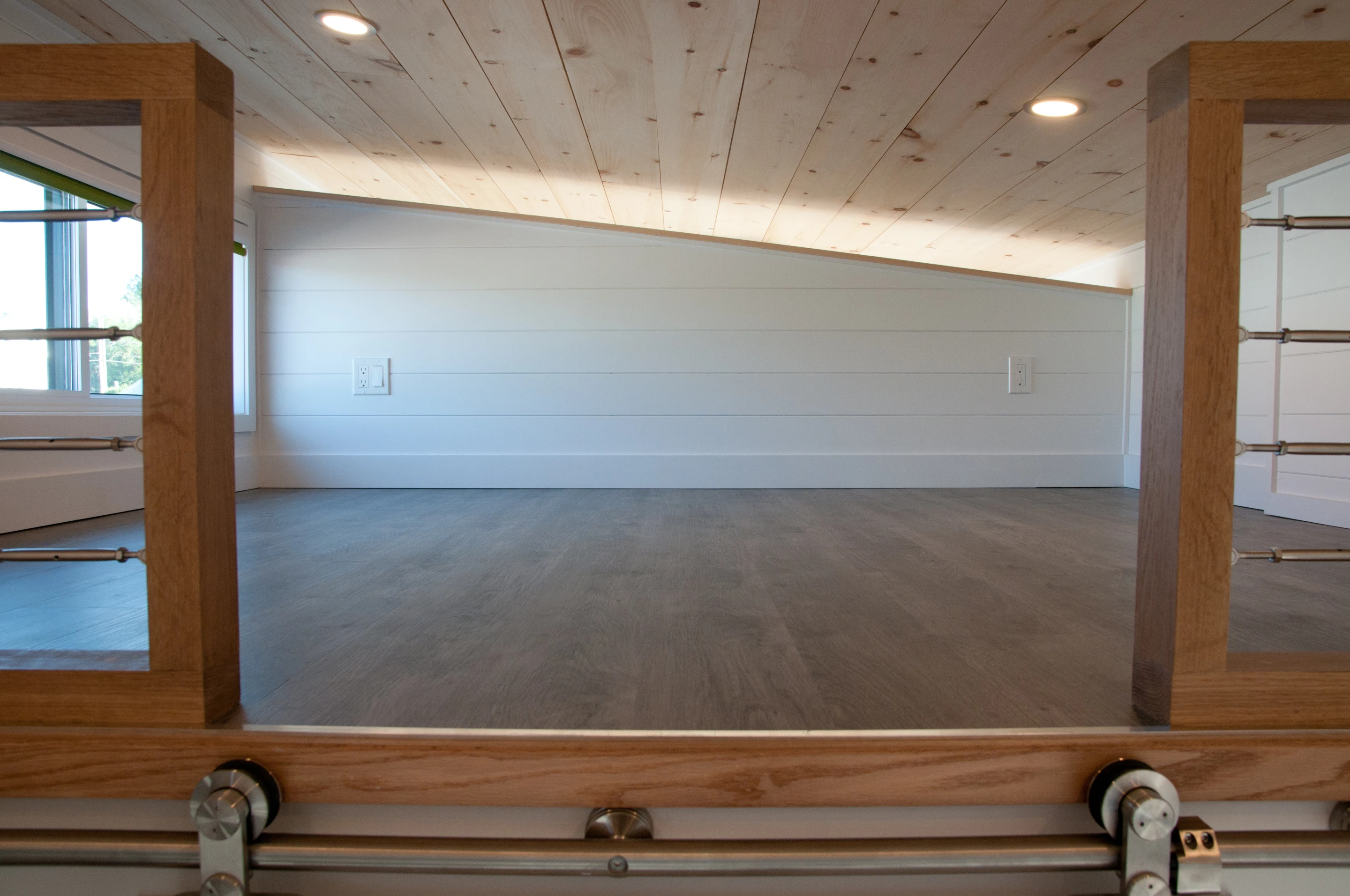 The Magnolia V5's loft-style bedroom will be used mostly for storage and to host occasional guests