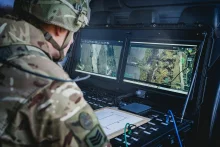 The drones allow mines to be handled over large areas before the soldiers even arrive
