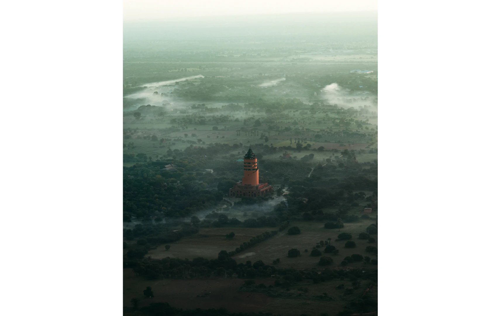 Temples in Myanmar. (Credit: Dimitar Karanikolov / Behance CC BY-NC-ND 4.0)