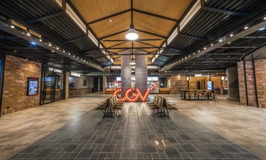 Raffles City Chongqing includes a cinema and mall