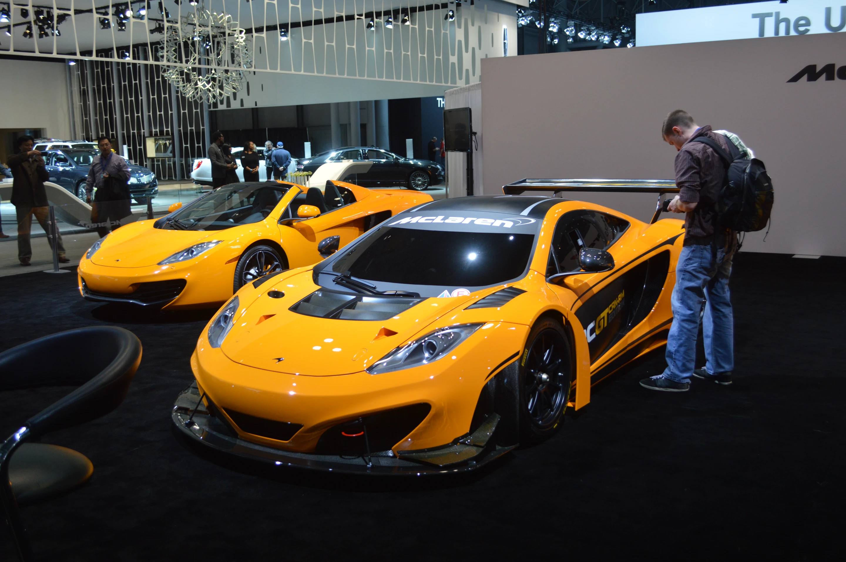 McLaren 12Cs at the NY Auto Show