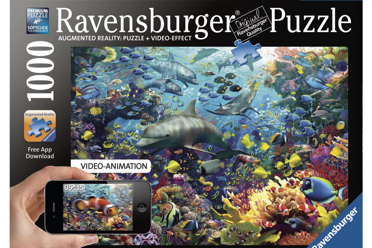 German puzzle maker Ravensburger has created four new jigsaw puzzles which can be brought to life using an app for the iPhone or iPad 2