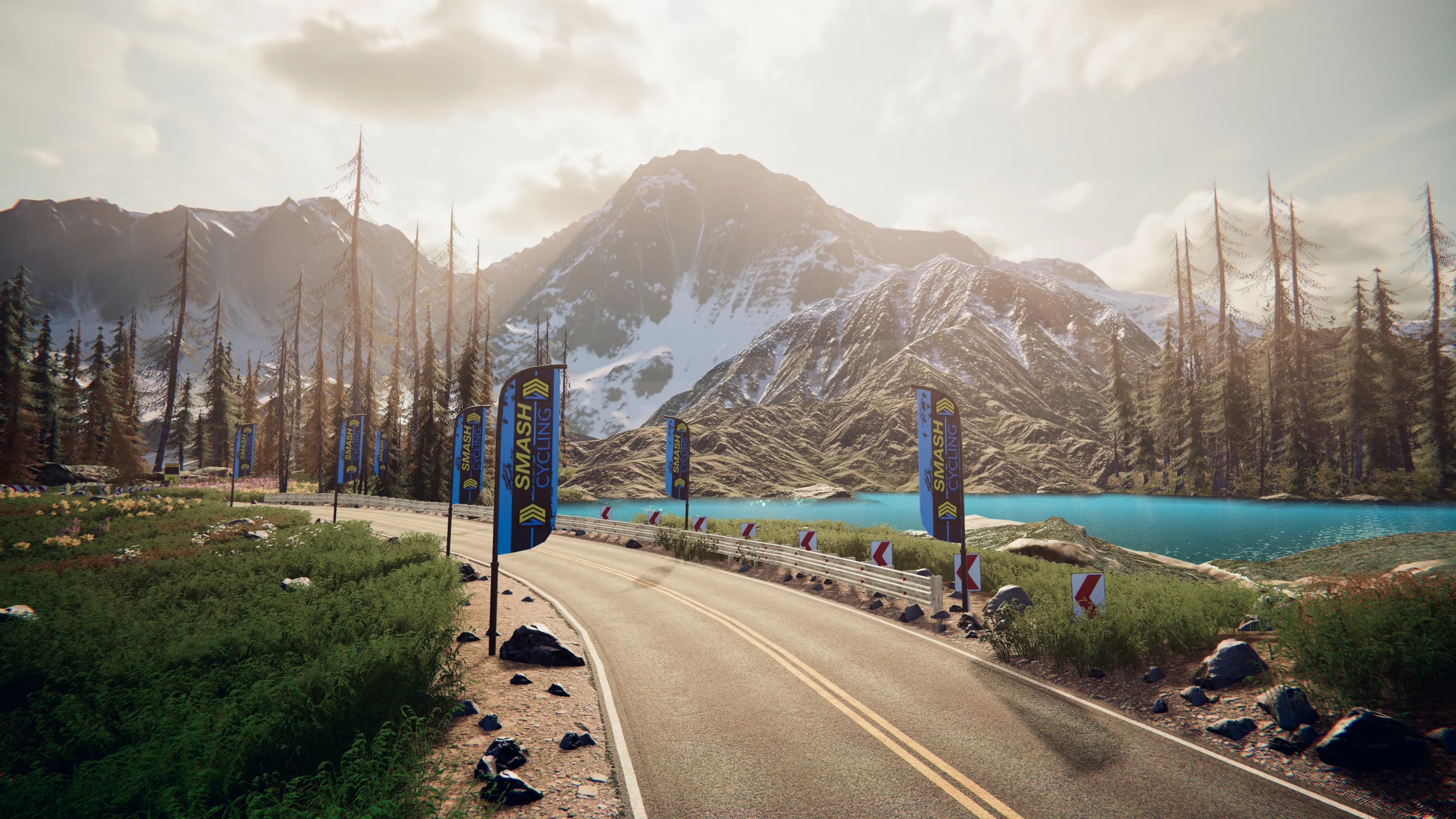 The Smash Your Fitness platform currently includes virtual riding routes from places such as Paris, Ireland and Utah, with more on the way