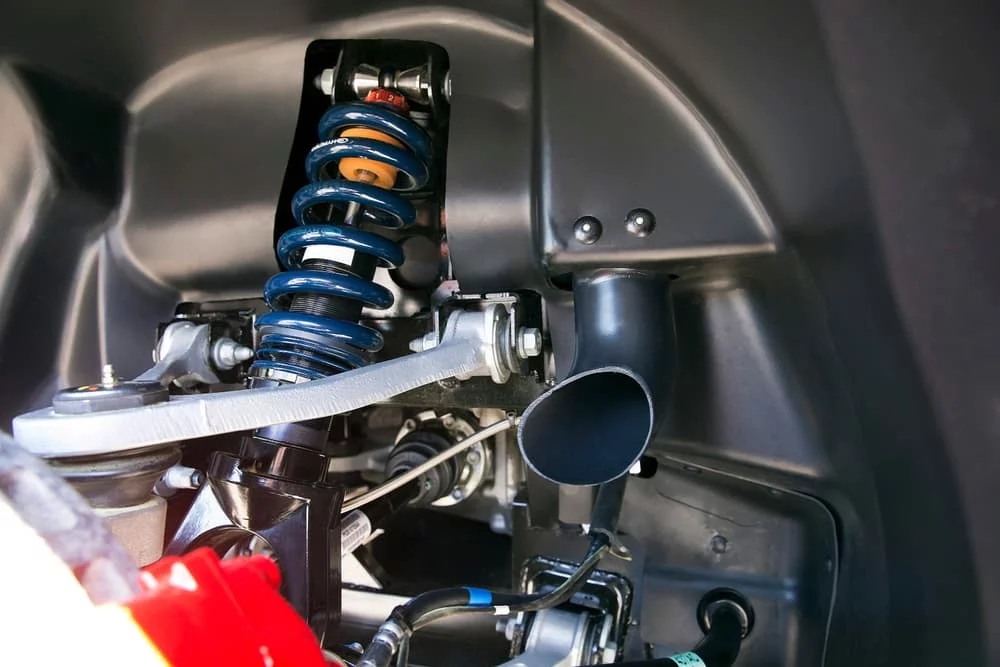 The ACR's suspension is ready for flat-chat track work