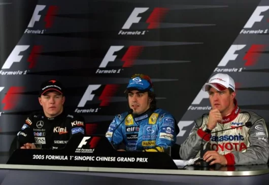 Raikkonen, Alonso and Ralf Schumacher - the first two can be expected to fight out the 2006 title with a resurgent Michael, Ralf's brother, in the Ferrari
