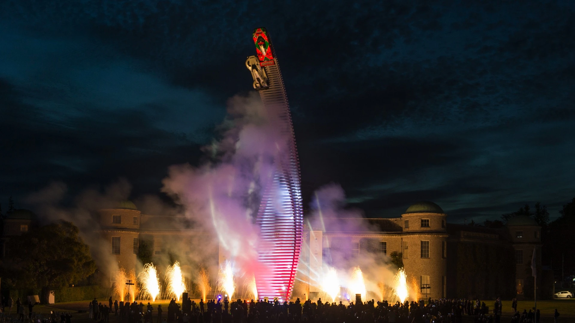 The fireworks on Saturday evening were spactacular