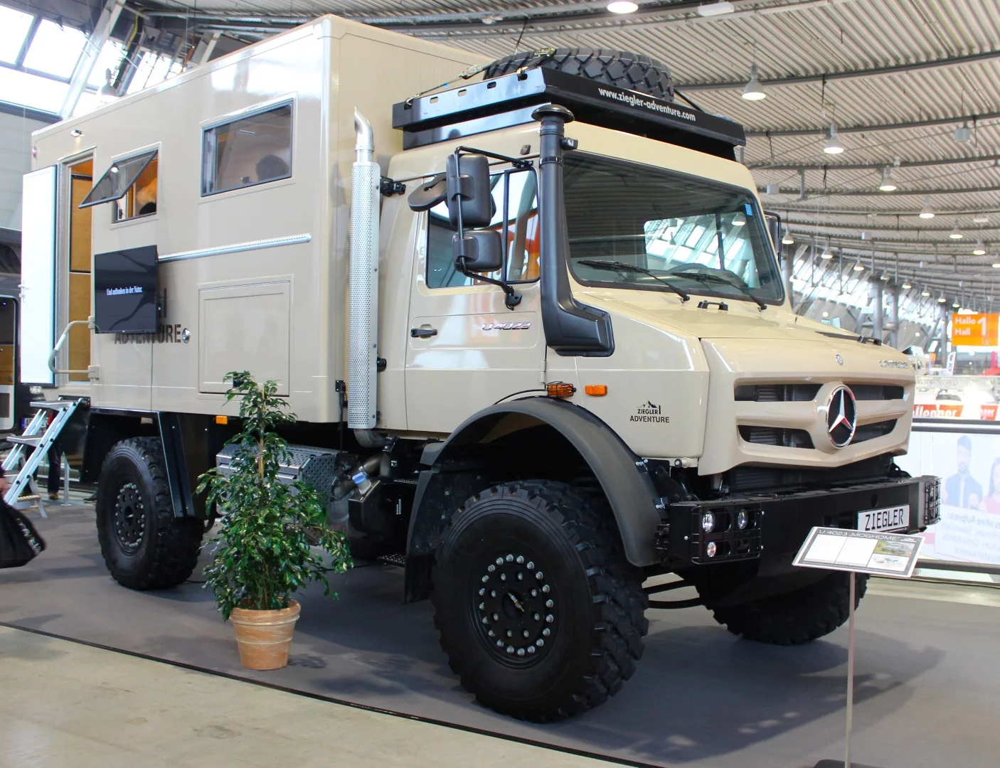 One of the newer names in German world-conquering expedition machines, Ziegler Adventure was founded in 2015 and launched its impressive Moghome a year later. This one was priced at €369,000 (US$421,000)