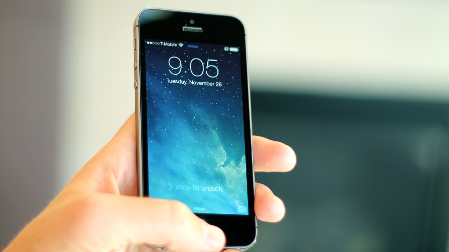 With the Touch ID fingerprint sensor, you can unlock your passcode-protected iPhone 5s with a touch