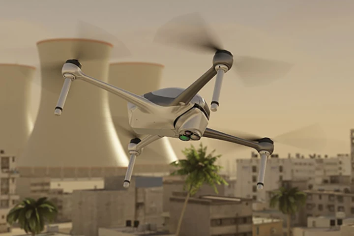 The company has fixed the SpectroDrone system to an Airobotics Optimus drone to show what it can do