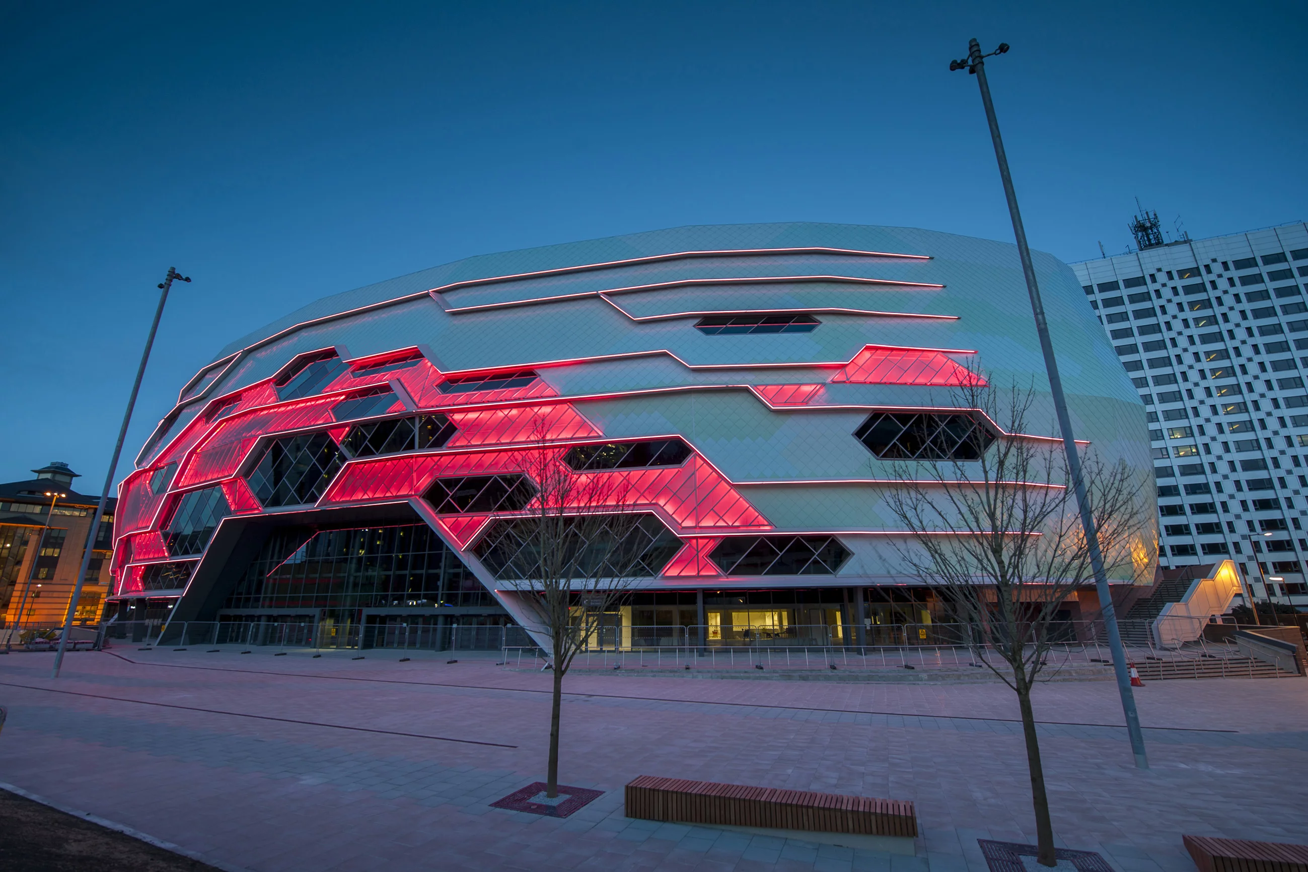 Arup picked up the Sports and Leisure Structures award for the First Direct Arena in Leeds, UK