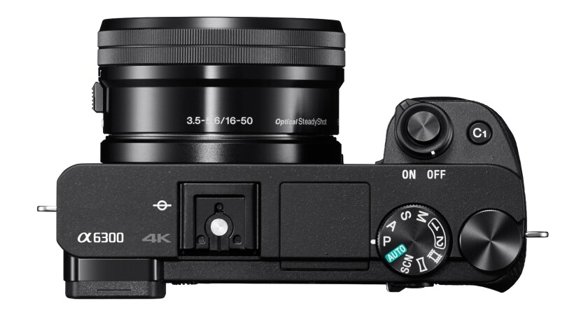 The Sony A6300 measures 120 x 67 x 49 mm (4.7 x 2.6 x 1.9 in), and weighs 404 g (14.2 oz)