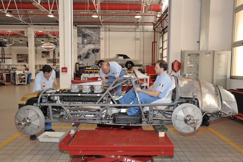 It doesn't matter which Ferrari you own, no matter how old or rare, Ferrari Classiche can take it back to an "as delivered" condition.