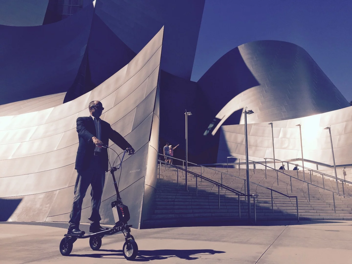 The Trikke Freedom provides a means of urban commuting, fun and exercise