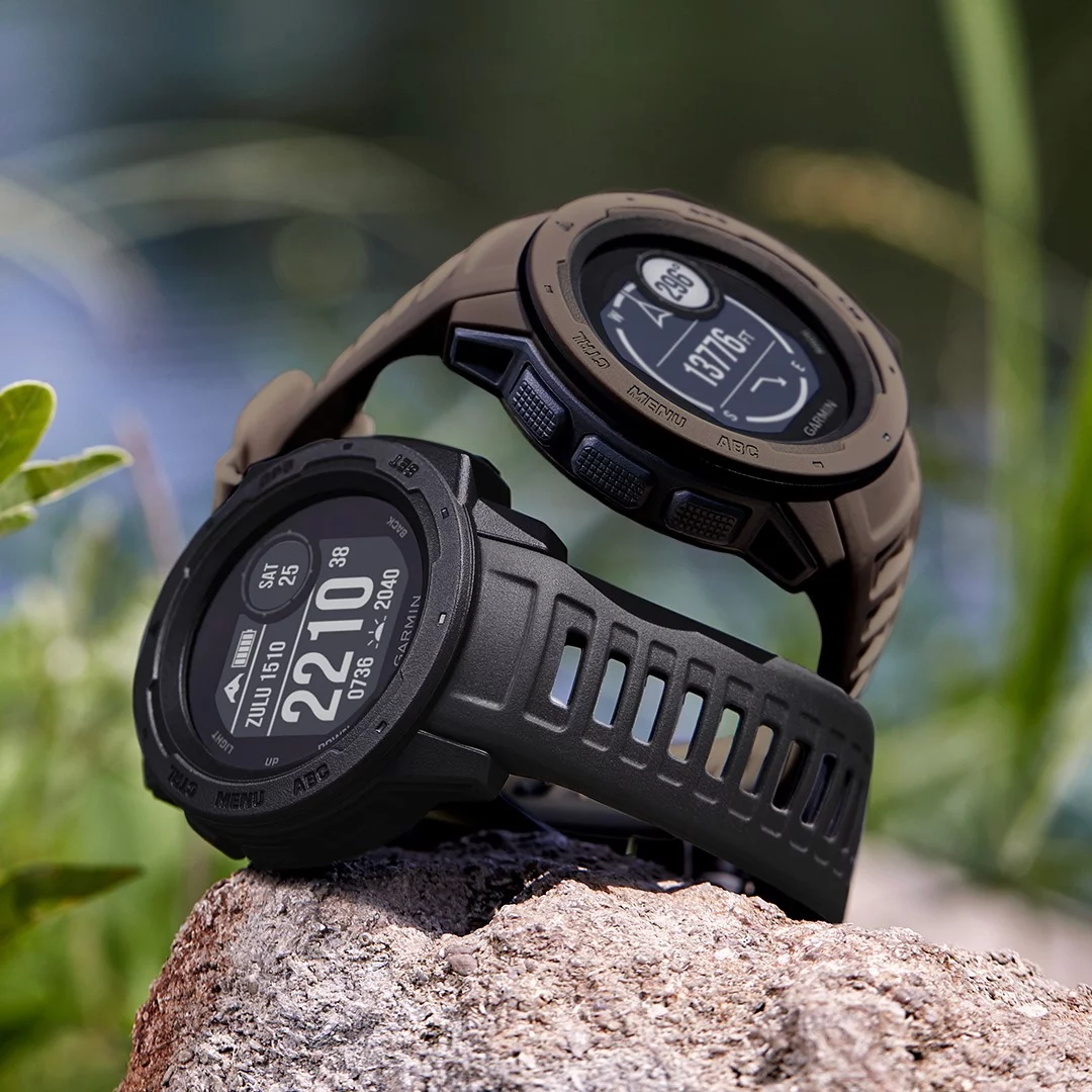 The new Garmin Instinct Tactical Edition smartwatch comes in a couple of colors