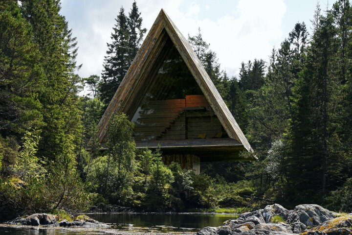 Vollebak Island will include the Wood House, a standalone residence constructed from locally sourced wood that offers superb views with its generous glazing