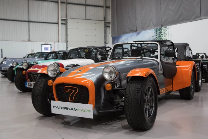 New Atlas checked out the Caterham showroom in Crawley, UK