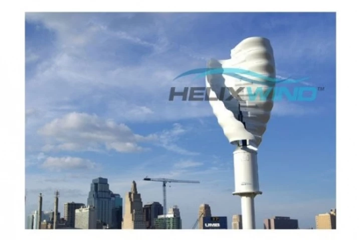 Mobile towers in the future could be self sufficient if wind turbines are used to power them