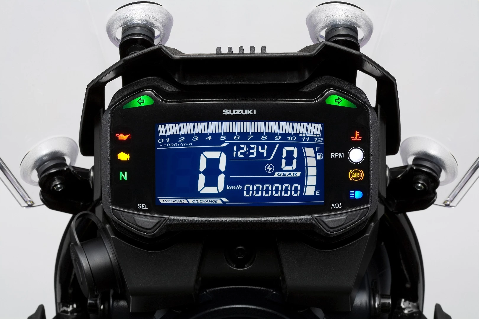 Suzuki V-Strom 250 ABS: nice digital dash