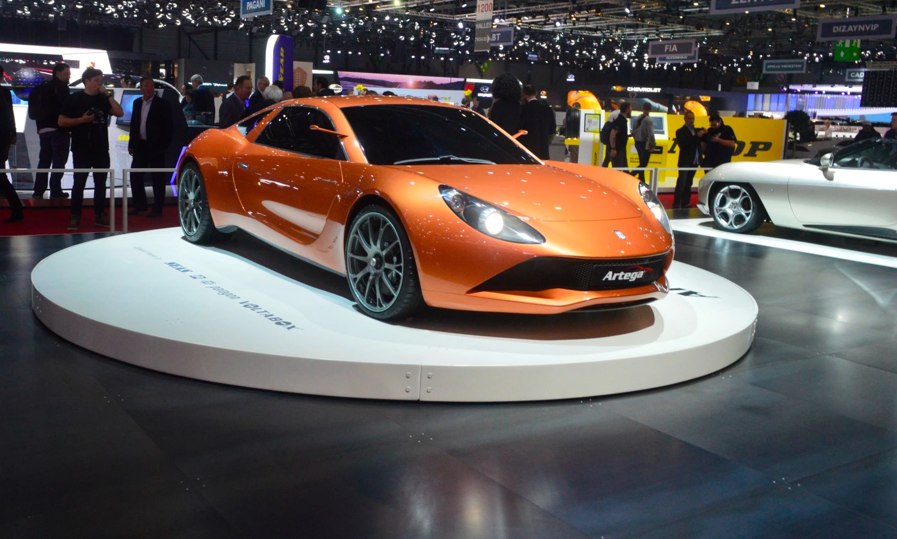 The Artega Scalo Supelletra debuts at Touring Superleggera's Geneva booth