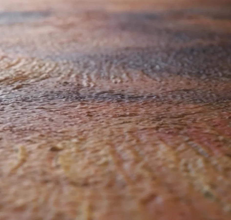 Finally, a height map was created so that a 3D printer could mimic the way Rembrandt laid his paint down on canvas