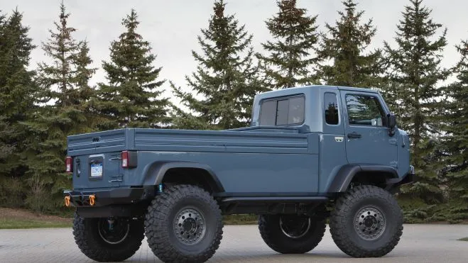 Jeep and Mopar's new Mighty FC concept vehicle is based on the classic Jeep Forward Control
