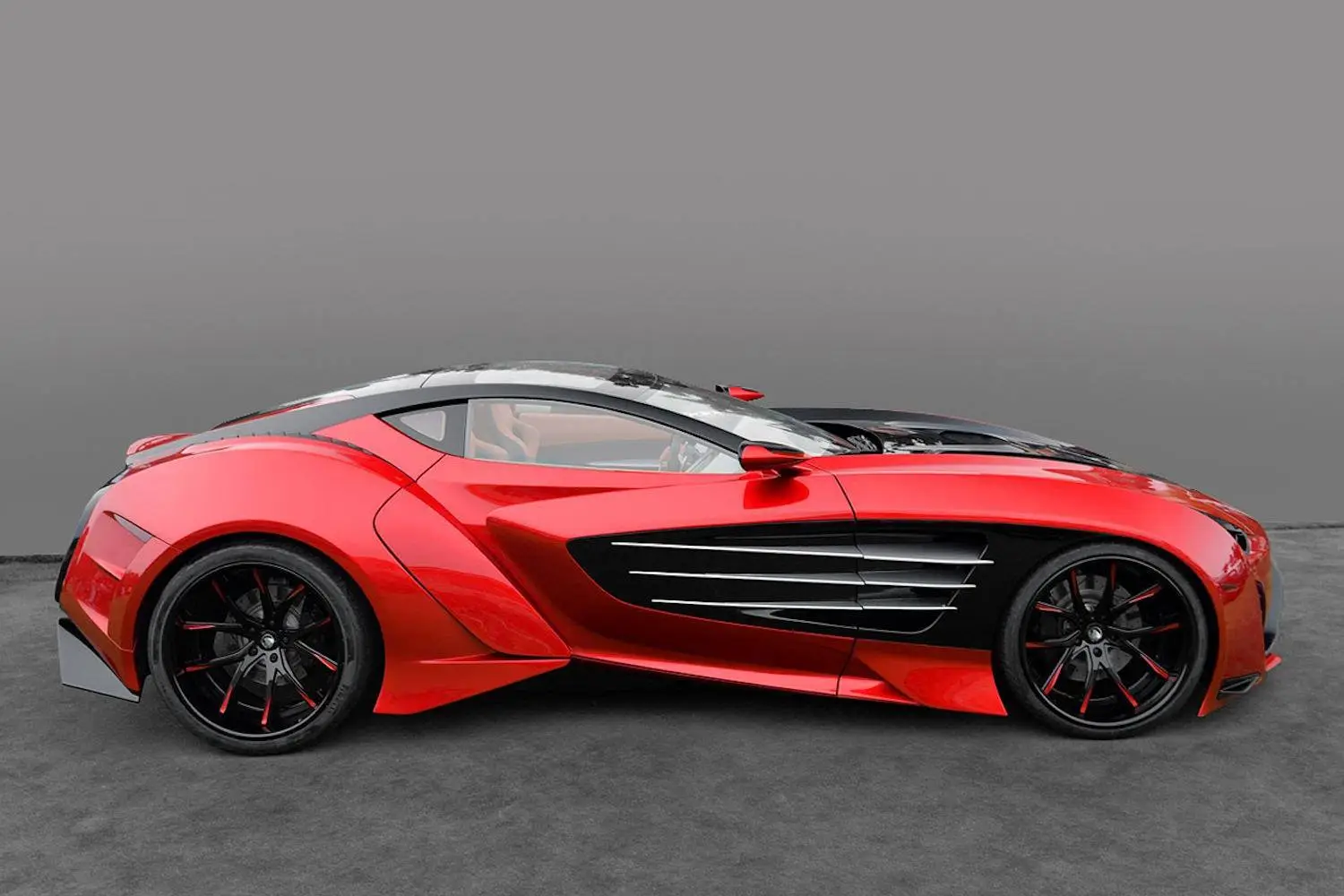 The $2 million Laraki Epitome puts out up to 1,750 hp thanks to its dual fuel tanks and turbocharged V8