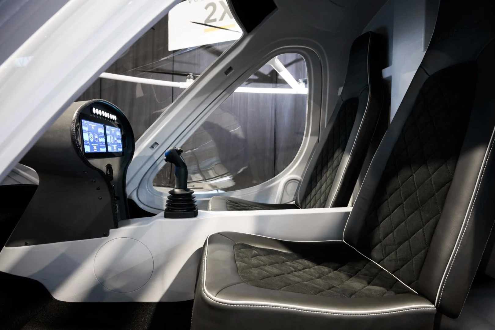 The Volocopter 2 has space enough for two passengers