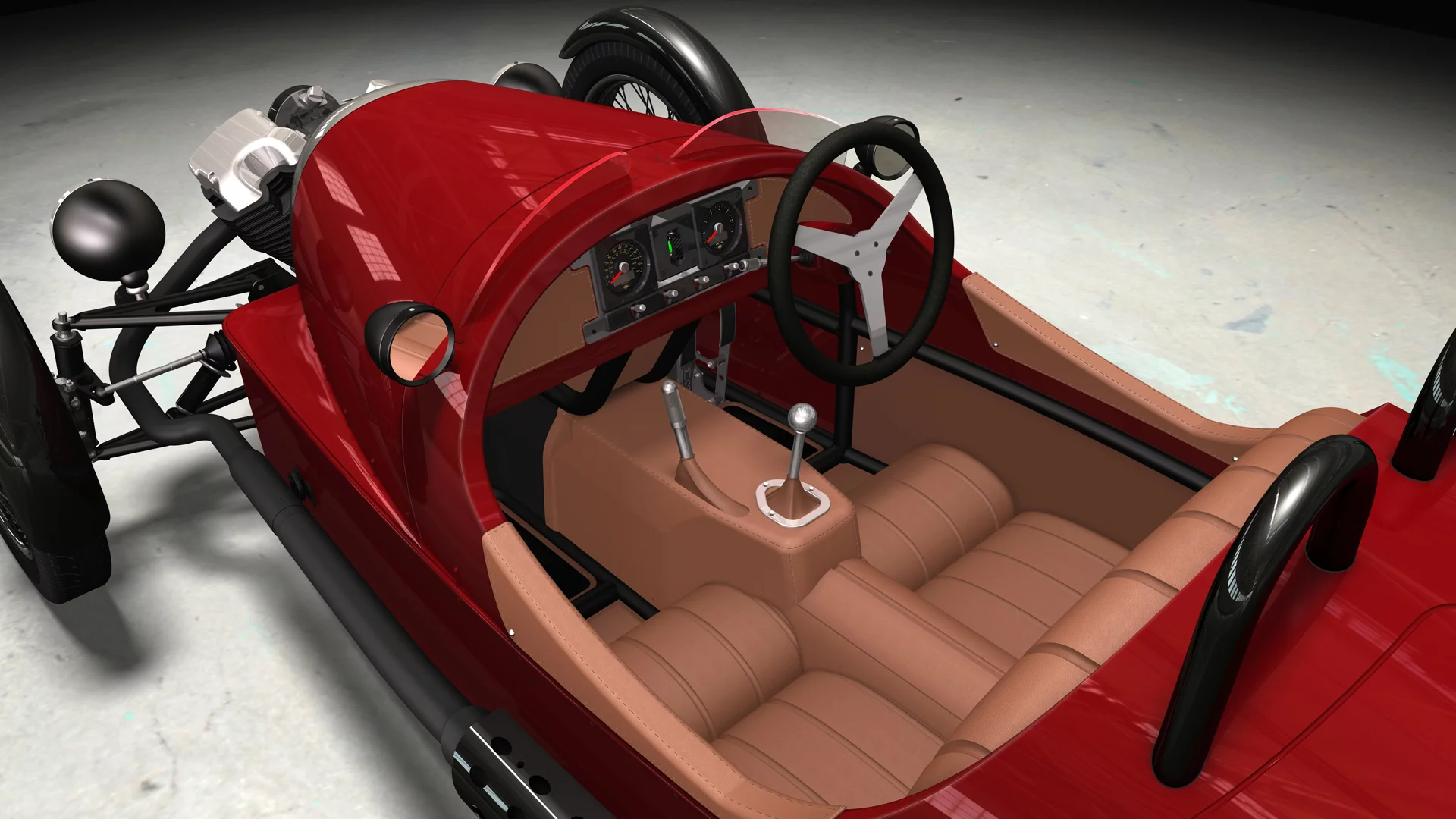 The new Morgan three-wheel cyclecar