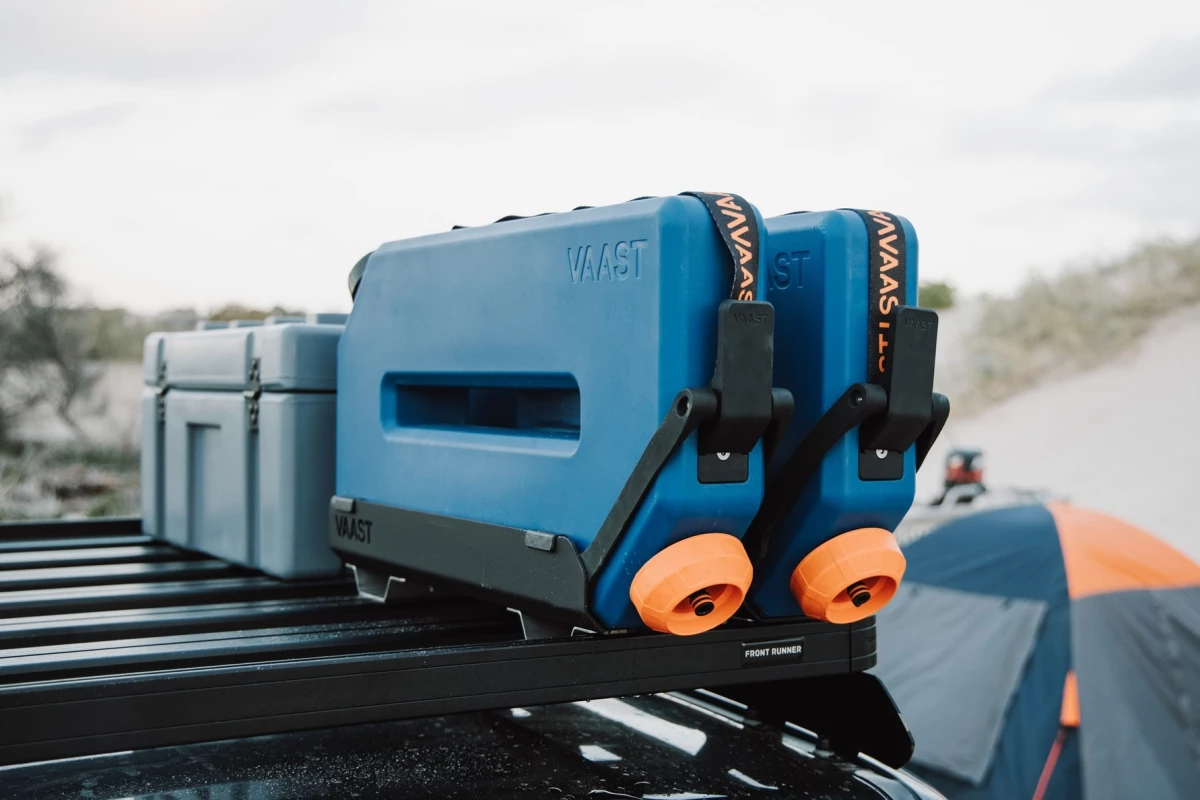 Vaast reimagines the rugged, all-terrain water canister