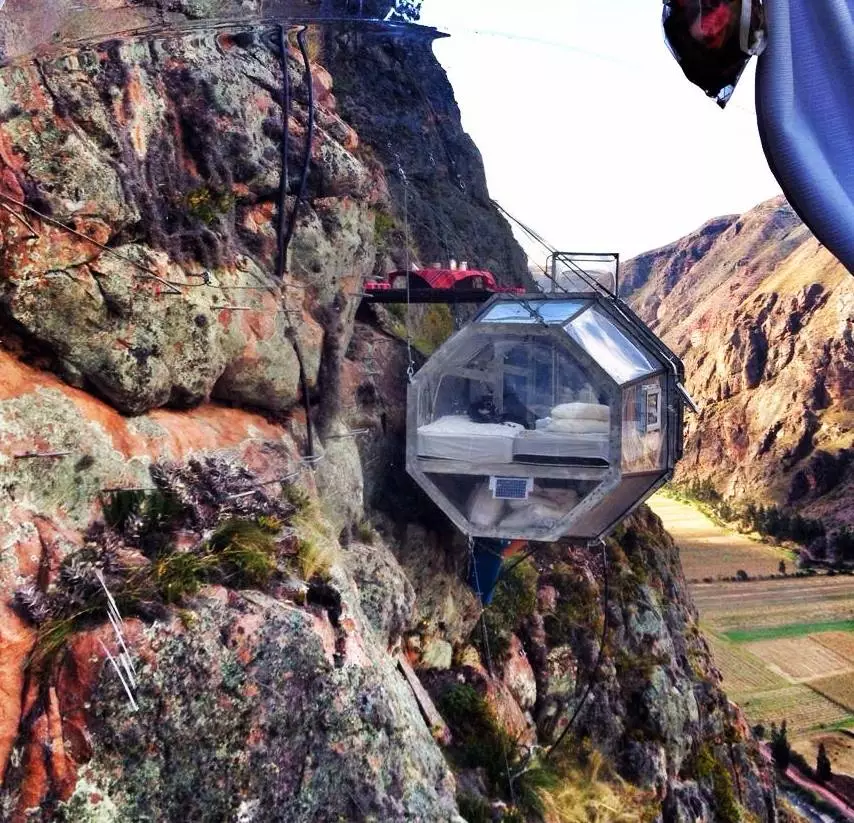 Prices start at 919 Nuevo Sol (about US$289) per person, which includes transportation to and from Cusco City, and one night in a suite