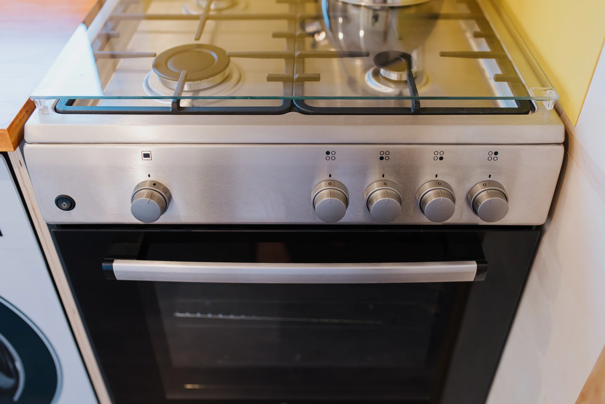 The Dreamweaver Tiny House includes full-size appliances