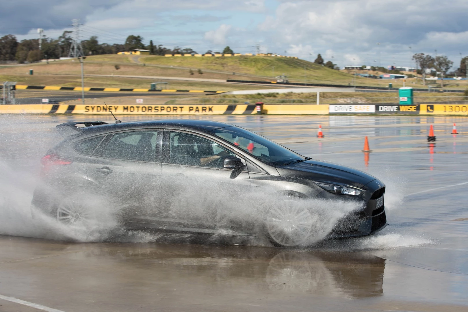 The Focus RS is powered by a 2.3-liter EcoBoost engine