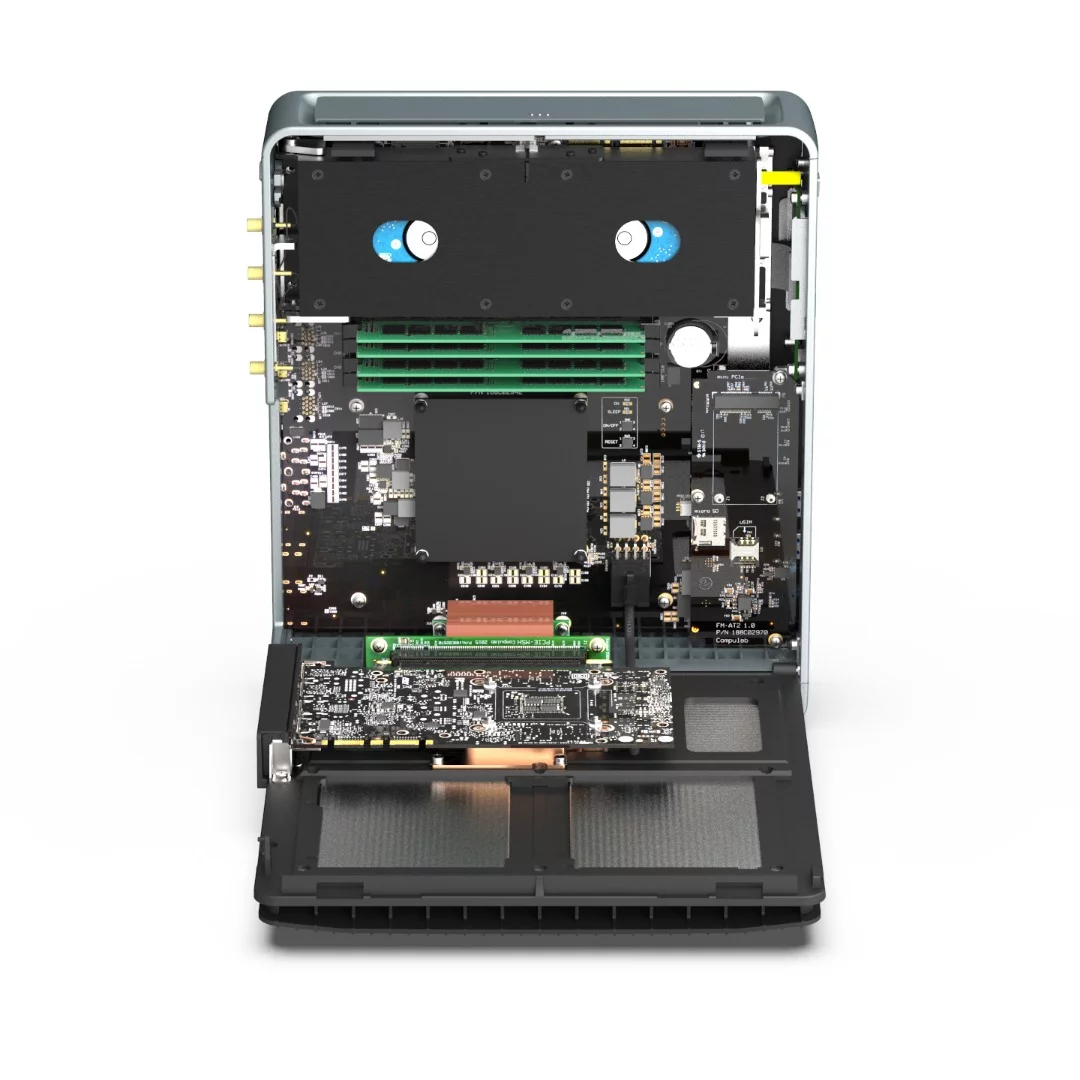 Airtop3 technicians are offered tool-free access to the inside of the aluminum chassis