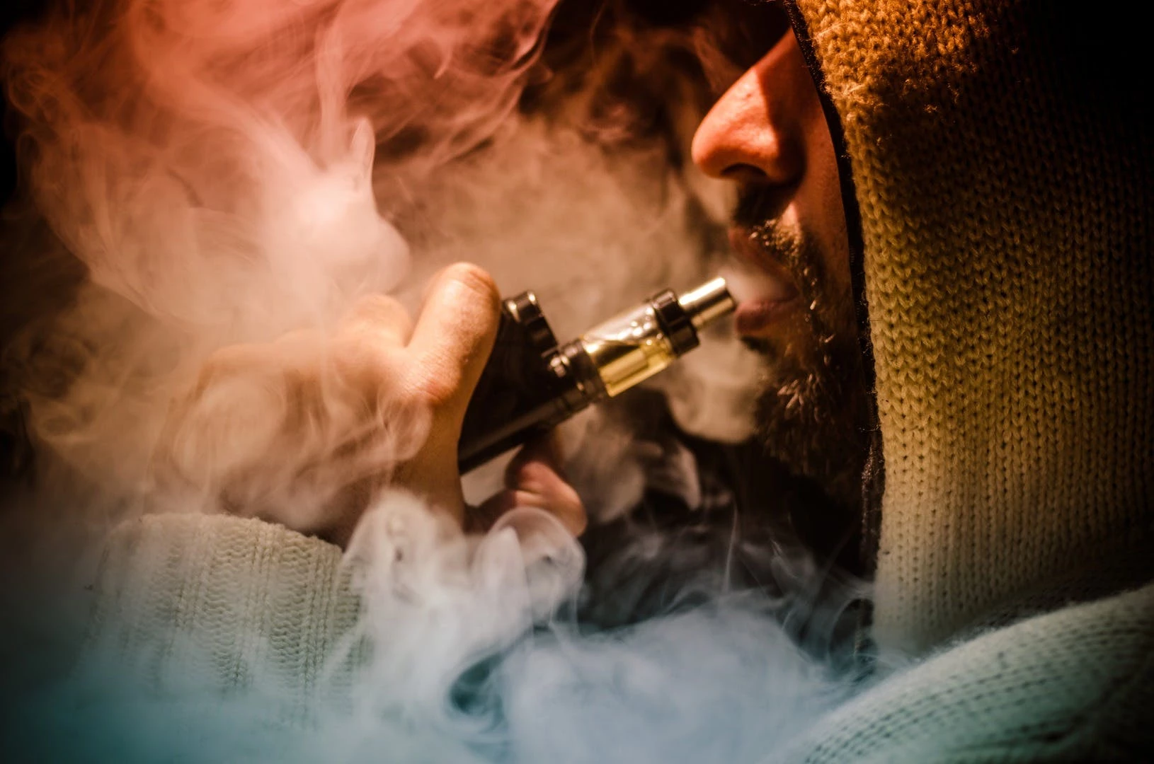New research has revealed systemic vascular changes immediately after nicotine-free e-cigarette use by healthy non-smokers