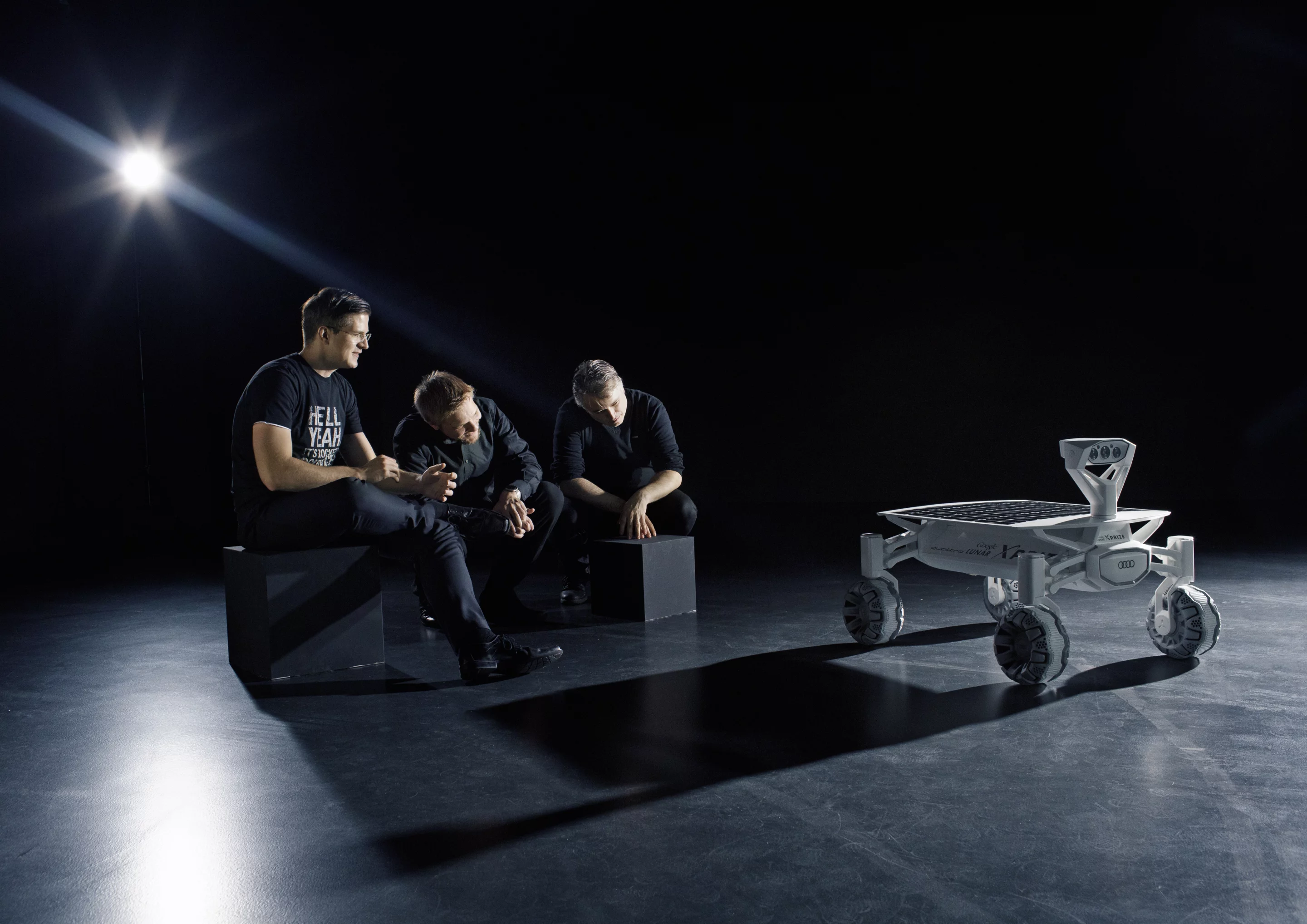 Robert Böhme and his colleagues Jürgen Brandner and Karsten Becker are the brains behind a group now consisting of 35 engineers