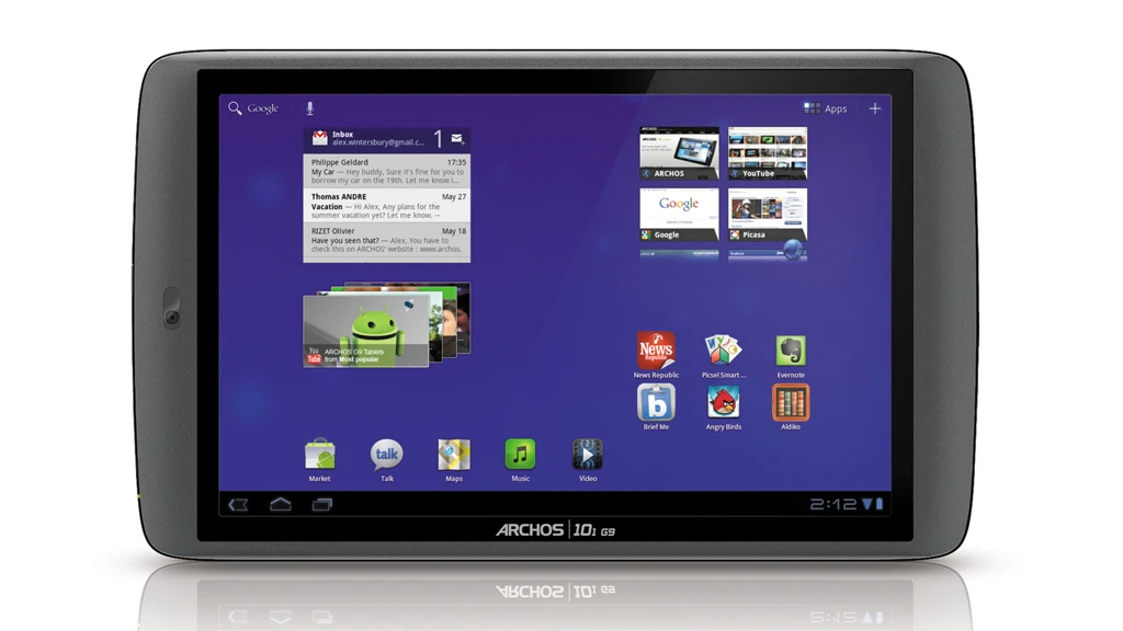 Archos 101 G9 Android tablet