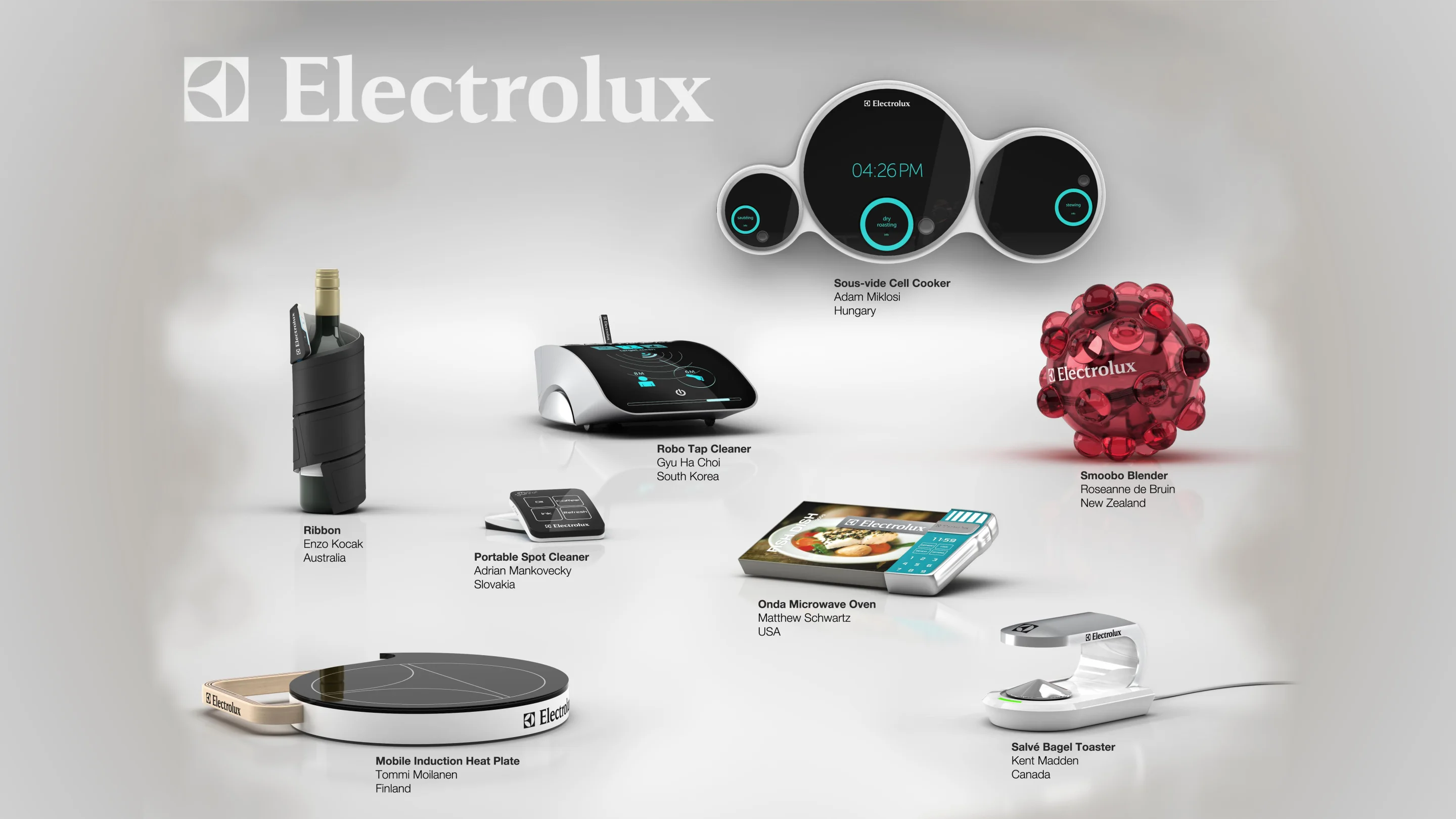 Electrolux has announced the start of voting for the People's Choice Award in this year's Design Lab competition