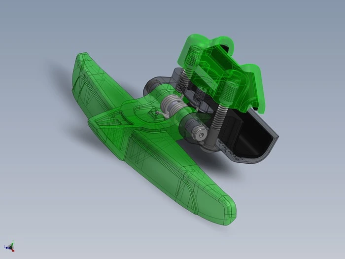 A rendering of the Rockochet prototype