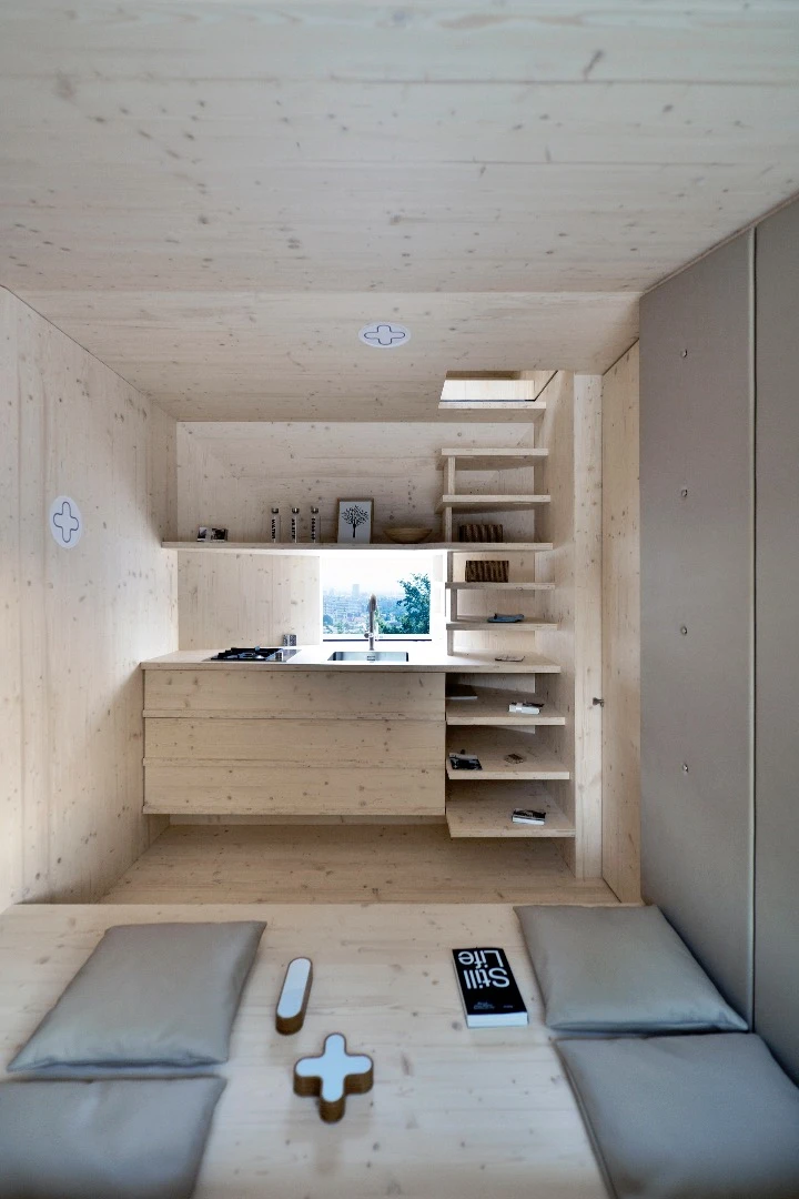 Living Unit on Ljubljana Castle's kitchen area