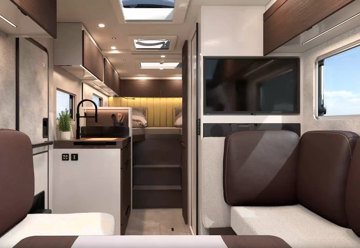 Bürstner says there are 768 possible interior design combinations