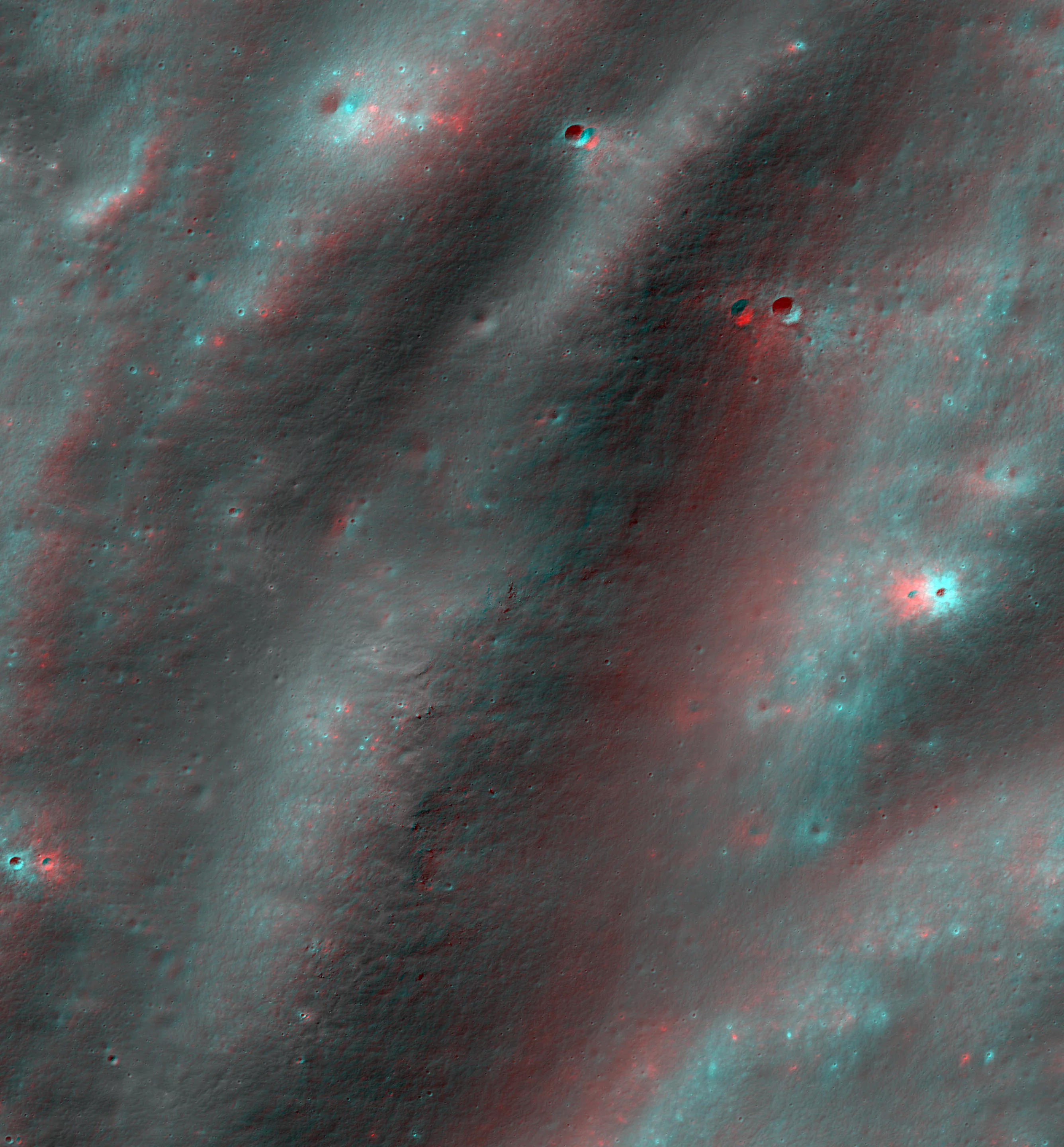 Ancient radial scars of ejecta extend out from the Orientale basin for hundreds of kilometers and consist of aligned craters and massive dune-like forms (Credit: NASA/Goddard/Arizona State University)