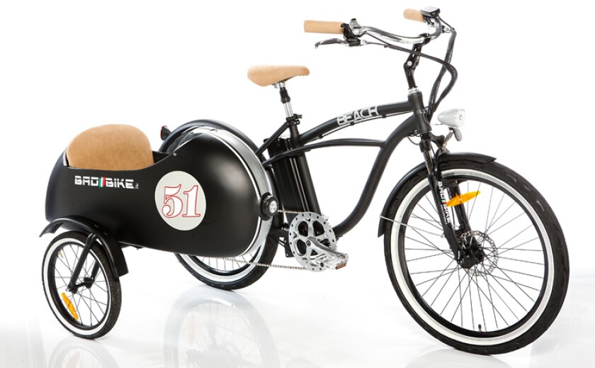 Bad Bike will also show a fat version of the pictured Beach Vintage Side e-bike at Eurobike