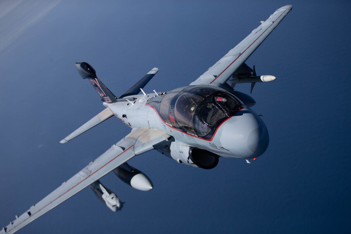 Us Marine Corps Retires Venerable Prowler Electronic Warfare Jet