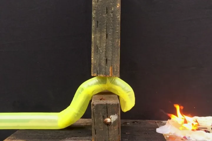 Stanford's soft snake robot grows outwards to explore rubble on a search and rescue mission
