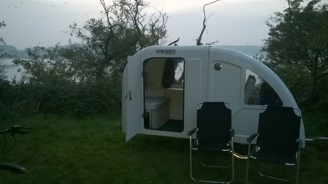 The Wide Path Camper looks relatively roomy, and has enough space inside for a couple of adults and their kid or dog (Photo: Wide Path Camper)