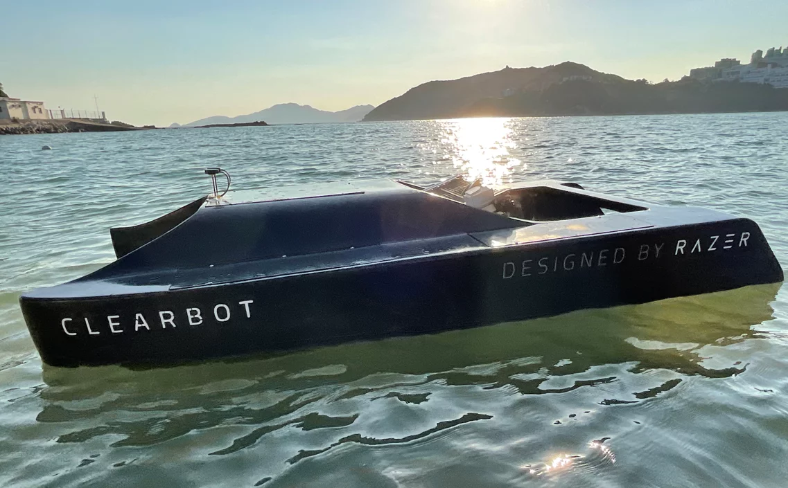 The latest Clearbot look is the result of a partnership with global gaming brand Razer