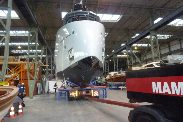 YXT ONE is designed to act as a tender for yachts in the 30 m and 70 m (100 to 230 ft) class