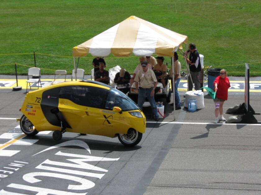 The X-Tracer team's E-Tracer