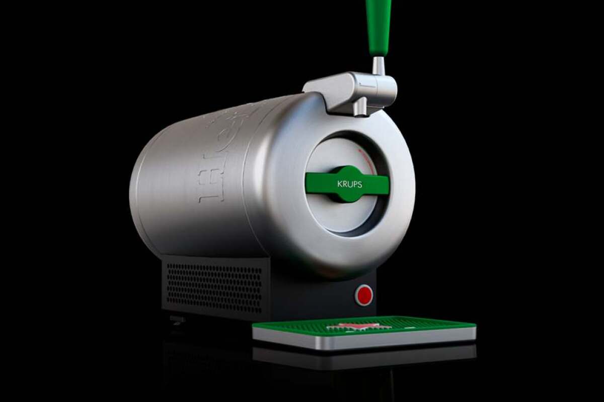 KRUPS home bar the SUB Heineken for two liter TORPS KRUPS home bar the SUB Heineken for two liter TORPS